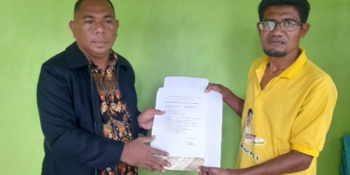 Daftar Di Golkar, Bacawabup Malaka Hendrikus Fahik Taek Siap Disurvey