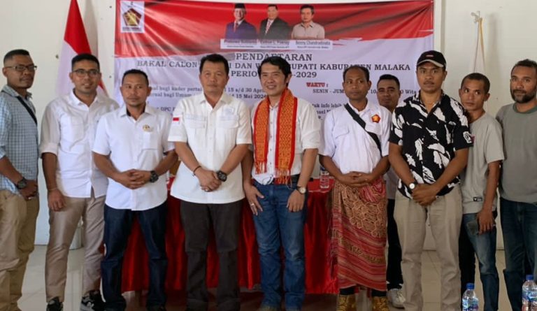 RTS Ikut Daftar Bacawabup Malaka Di PSI Dan Gerindra