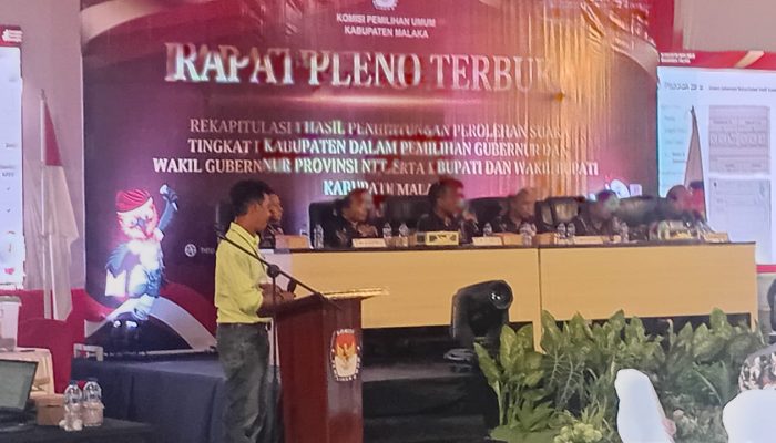 Breaking News: KPU Malaka Gelar Pleno Rekapitulasi Hasil Pilkada 2024