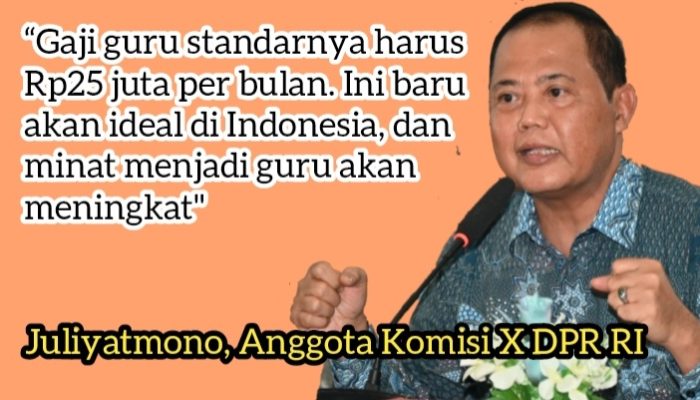 Kabar Gembira Untuk Guru Indonesia: Wacana Gaji 25 Juta Per Bulan Mulai Berhembus Di Senayan