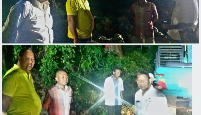 Pemkab Malaka Pasang Lintasan Air Di Sekitar Mata Air Tubaki