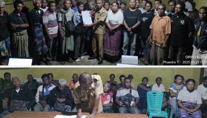 Jabatan Kades Rabasa Haerain Diserahterimakan 