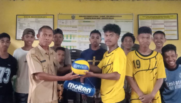 Pemdes Rabasa Haerain Respon Program Olahraga Prestasi SBS-HMS 